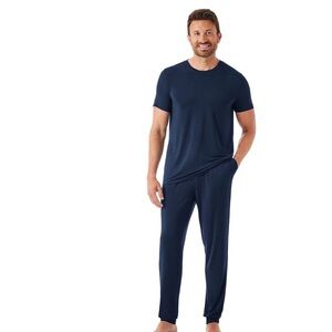 Members Mark large Men's Navy Pajama Set NEW
